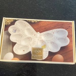 Lenox Butterfly Meadow Egg Platter